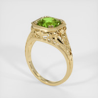 2.94 Ct. Sapphire Ring, 14K Yellow Gold 2