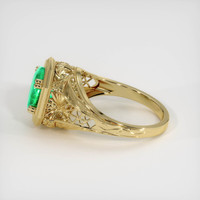 1.69 Ct. Emerald Ring, 18K Yellow Gold 4