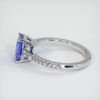 1.39 Ct. Blue Sapphire Ring, Platinum 950 4