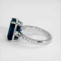 6.90 Ct. Gemstone Ring, Platinum 950 4