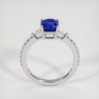 1.64 Ct. Blue Sapphire Ring, Platinum 950 3