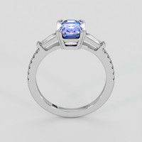 2.70 Ct. Violet Sapphire Ring, Platinum 950 3