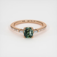 1.40 Ct. Sapphire Ring, 14K Rose Gold 1