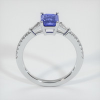 1.39 Ct. Blue Sapphire Ring, 14K White Gold 3