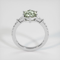 2.77 Ct. Sapphire Ring, 18K White Gold 3