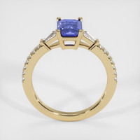 1.39 Ct. Blue Sapphire Ring, 18K Yellow Gold 3