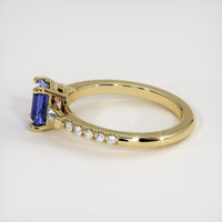 1.22 Ct. Bi Color Sapphire Ring, 18K Yellow Gold 4
