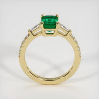 1.59 Ct. Emerald Ring, 18K Yellow Gold 3