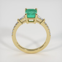 1.83 Ct. Emerald Ring, 18K Yellow Gold 3