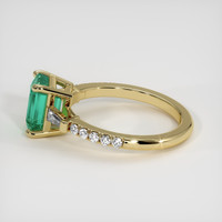 1.83 Ct. Emerald Ring, 18K Yellow Gold 4