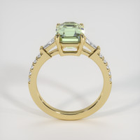 4.01 Ct. Bi Color Sapphire Ring, 18K Yellow Gold 3