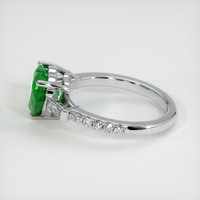 1.83 Ct. Emerald Ring, Platinum 950 4