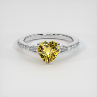 1.25 Ct. Gemstone Ring, Platinum 950 1