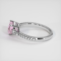 1.60 Ct. Pink Sapphire Ring, Platinum 950 4