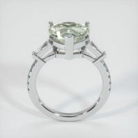 4.63 Ct. Green Sapphire Ring, Platinum 950 3