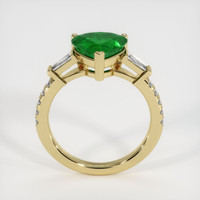 1.83 Ct. Emerald Ring, 18K Yellow Gold 3