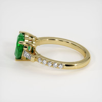 1.83 Ct. Emerald Ring, 18K Yellow Gold 4