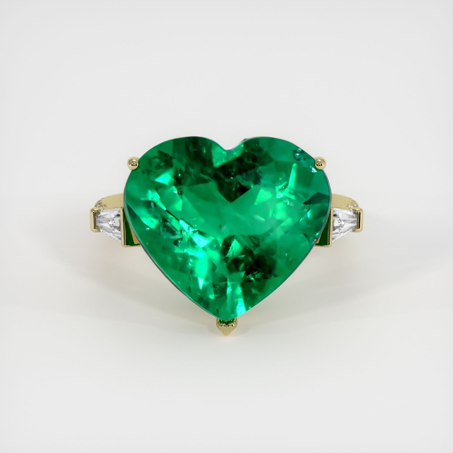 Emerald Heart Shape, Natural Emerald Gemstone, Ring Size Emerald, good Faceted Emerald, Emerald For Jewelry, Loose Emerald, Emerald For Pendant