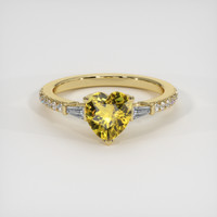 1.25 Ct. Gemstone Ring, 18K Yellow Gold 1