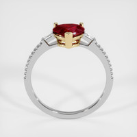 1.65 Ct. Ruby Ring, 14K Yellow & White 3