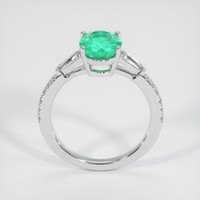 1.64 Ct. Emerald Ring, Platinum 950 3