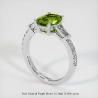 1.47 Ct. Gemstone Ring, Platinum 950 2