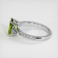 1.47 Ct. Gemstone Ring, Platinum 950 4