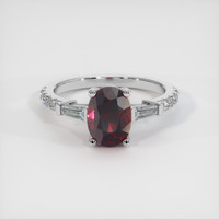 2.38 Ct. Gemstone Ring, Platinum 950 1