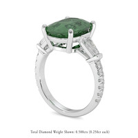 5.21 Ct. Sapphire Ring, Platinum 950 2