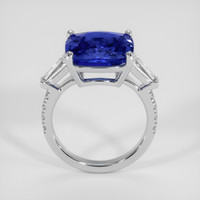 5.56 Ct. Blue Sapphire Ring, 14K White Gold 3