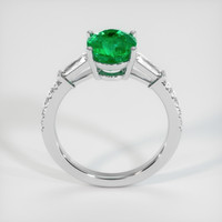 2.08 Ct. Emerald Ring, 18K White Gold 3