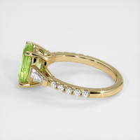 1.82 Ct. Green Tourmaline Ring, 10K Yellow Gold 4