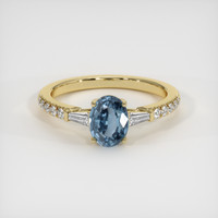 1.20 Ct. Gemstone Ring, 14K Yellow Gold 1