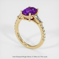 1.97 Ct. Gemstone Ring, 14K Yellow Gold 2