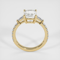 3.01 Ct. White Sapphire Ring, 14K Yellow Gold 3