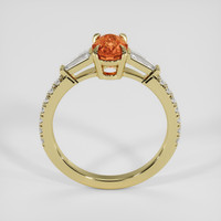 1.29 Ct. Bi Color Sapphire Ring, 18K Yellow Gold 3