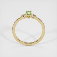 0.58 Ct. Sapphire Ring, 18K Yellow Gold 3