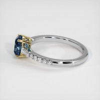 1.20 Ct. Gemstone Ring, 14K Yellow & White 4