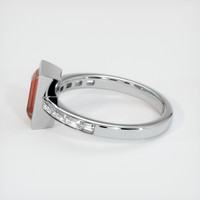 1.47 Ct. Sapphire Ring, Platinum 950 4