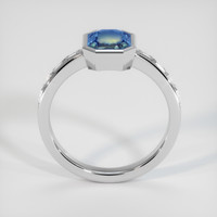 1.49 Ct. Bi Color Sapphire Ring, Platinum 950 3