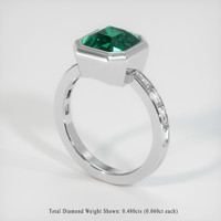 3.05 Ct. Sapphire Ring, Platinum 950 2