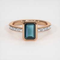 1.08 Ct. Gemstone Ring, 14K Rose Gold 1