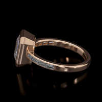 2.00 Ct. Gemstone Ring, 14K Rose Gold 4