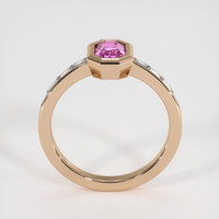 1.06 Ct. Sapphire Ring, 18K Rose Gold 3
