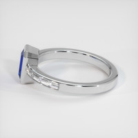 1.20 Ct. Sapphire Ring, 14K White Gold 4