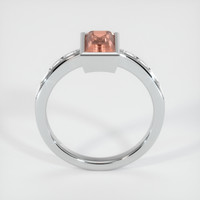 1.47 Ct. Padparadscha Sapphire Ring, 14K White Gold 3