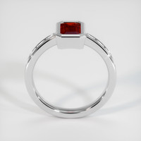 1.04 Ct. Ruby Ring, 18K White Gold 3