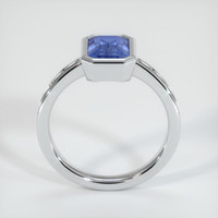 2.06 Ct. Sapphire Ring, 18K White Gold 3