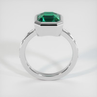 3.05 Ct. Sapphire Ring, 18K White Gold 3
