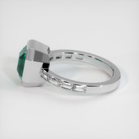 3.05 Ct. Sapphire Ring, 18K White Gold 4
